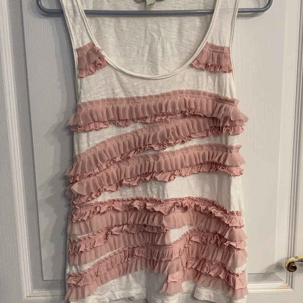 ruffled banana republic tank - Picture 2 of 4